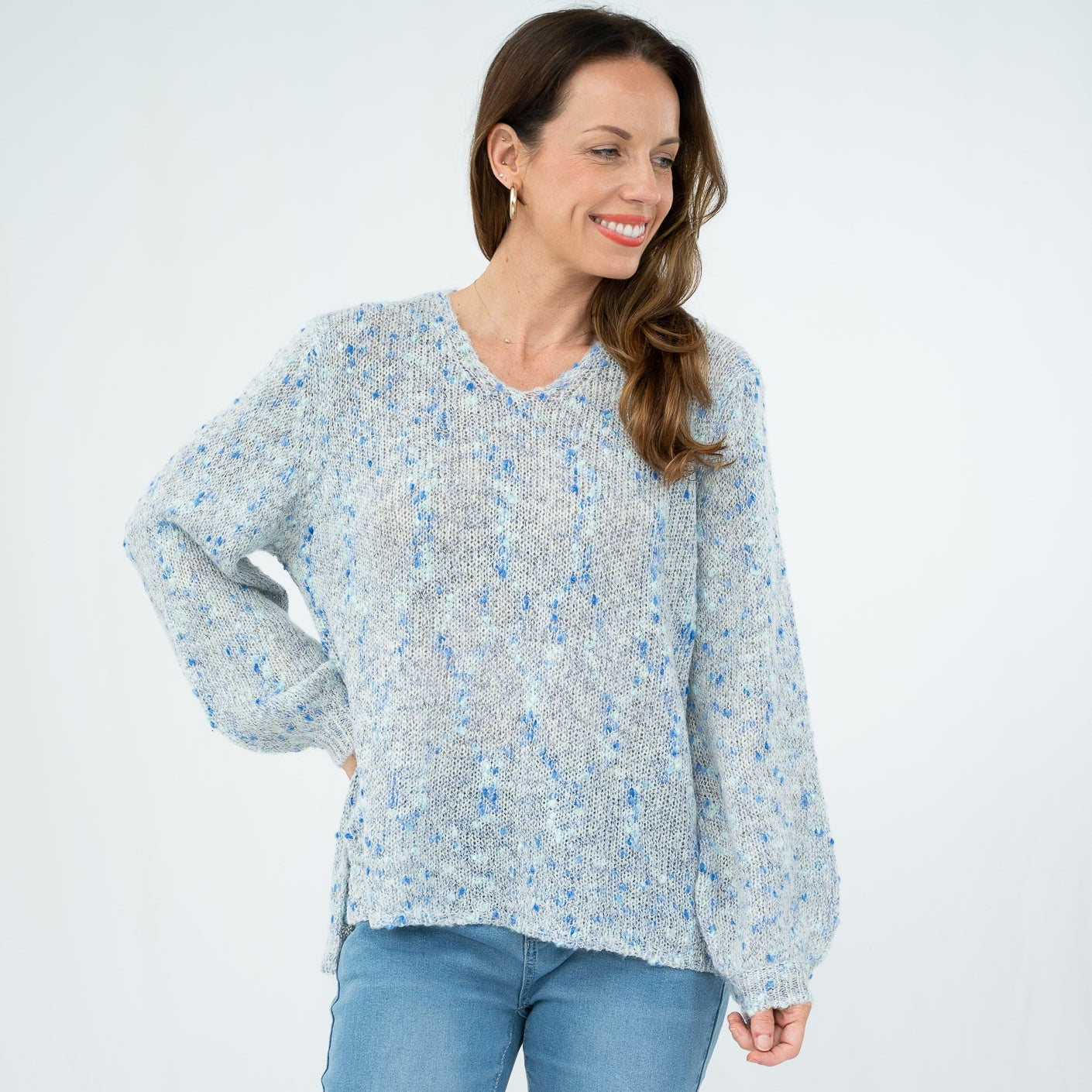 Knit Wool/Poly speckled Gypsyroad Bowral