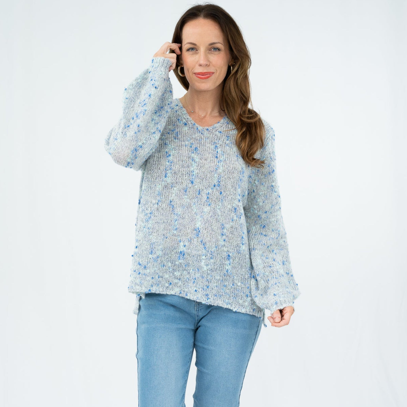 Knit Wool/Poly speckled Gypsyroad Bowral