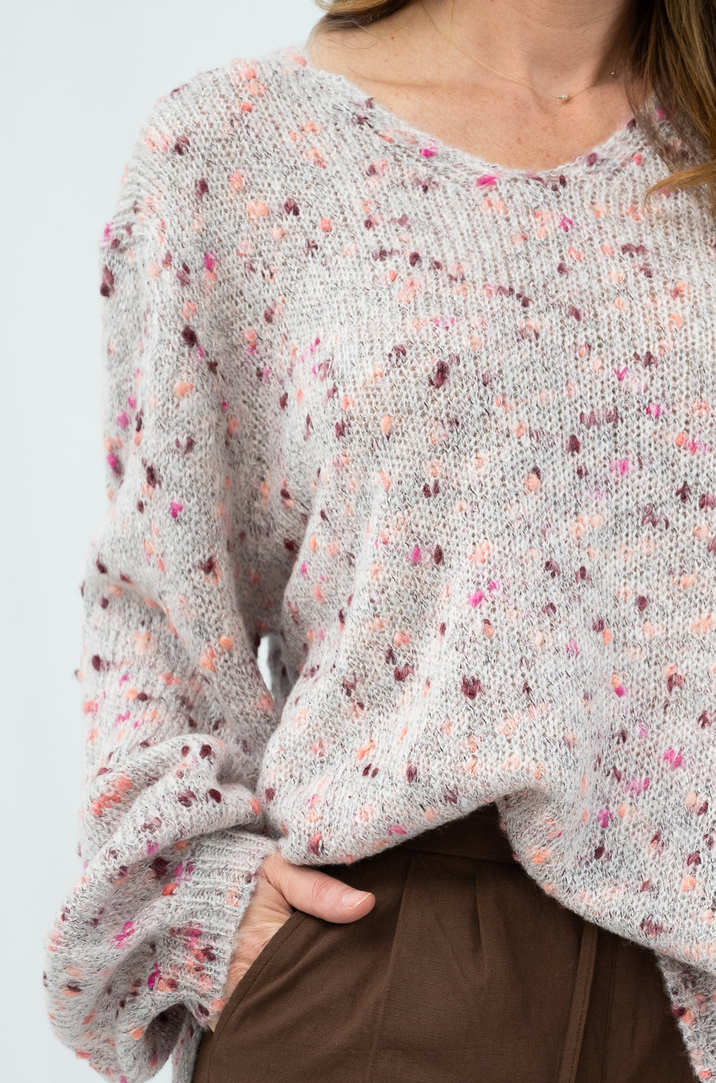 Knit Wool/Poly speckled Gypsyroad Bowral