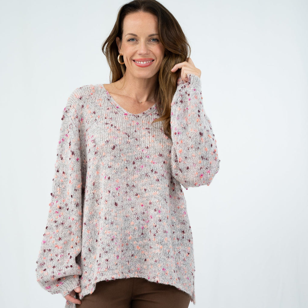 Knit Wool/Poly speckled Gypsyroad Bowral