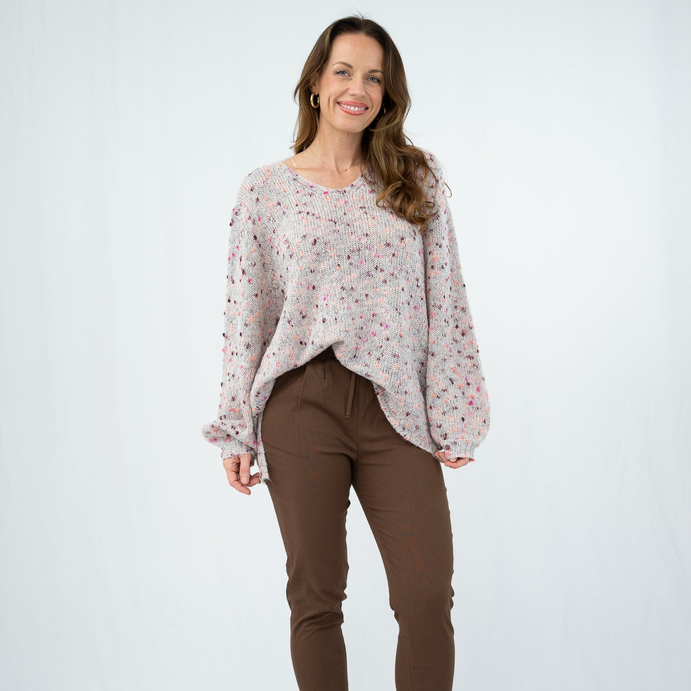 Knit Wool/Poly speckled Gypsyroad Bowral