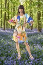 Sardinia Puff Sleeve Dress