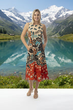 Saventa Midi Sleeveless Dress