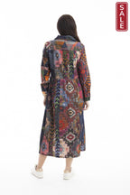 Digital Collar Dress Mosaic