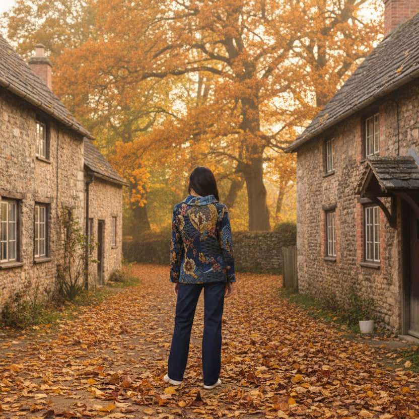 Maluka Cowl Top Orientique