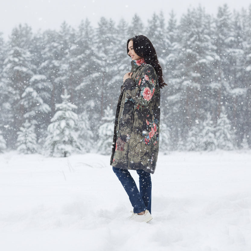 Keqioa Puffer coat Orientique