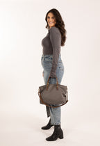 Natalia Tote in Grey