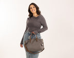 Natalia Tote in Grey