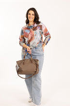 Natalia Tote in Khaki