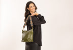 Violet Cross Body Bag -Olive