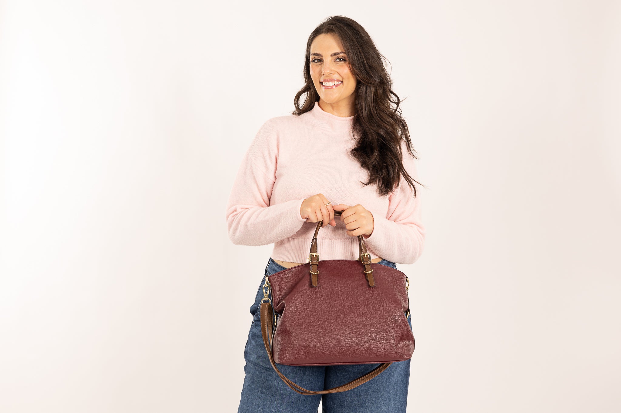 Natalia Tote in Red