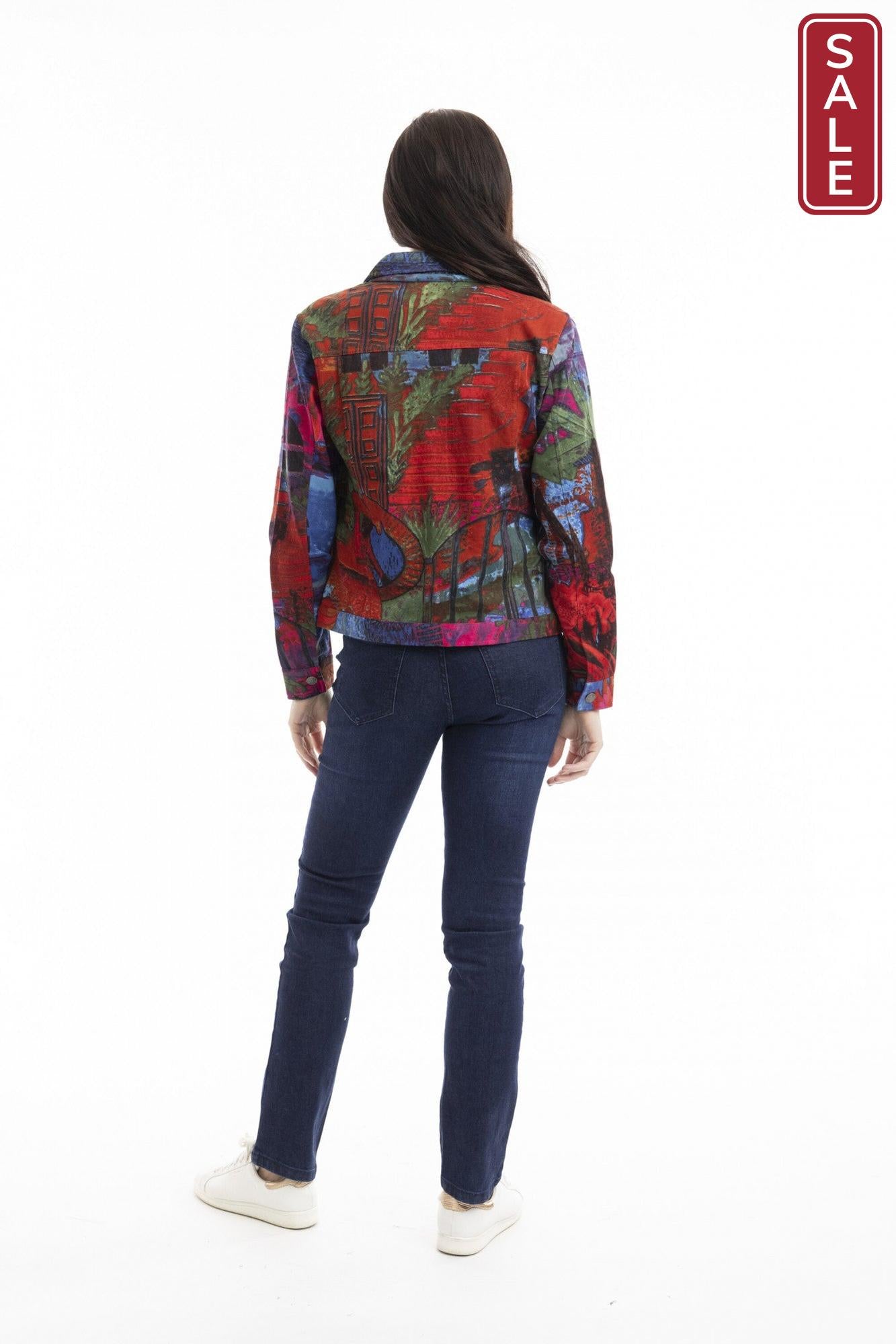 Houses T-Shirt Biker Jacket