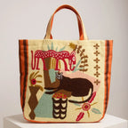 The Congo Carpet Tote Tiger Tree
