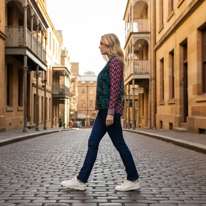 Prato Patch Top Orientique