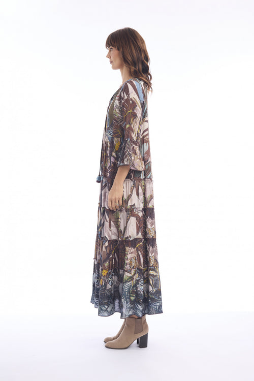 Almasa Maxi Layers Dress escape by orientique