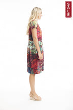Bubble Organic Cotton Dress Jasalmer Orange