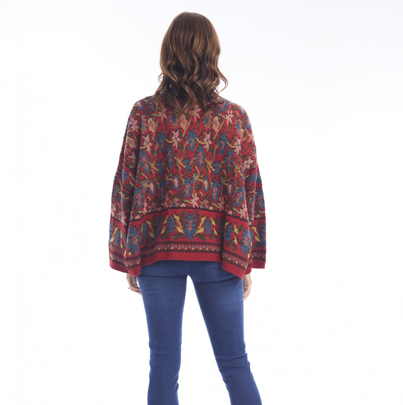 Orientique Boxy Jumper-Rust escape by orientique