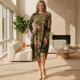 Keqioa Print Bubble Dress Gypsyroad Bowral