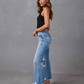Distressed Flared Jeans