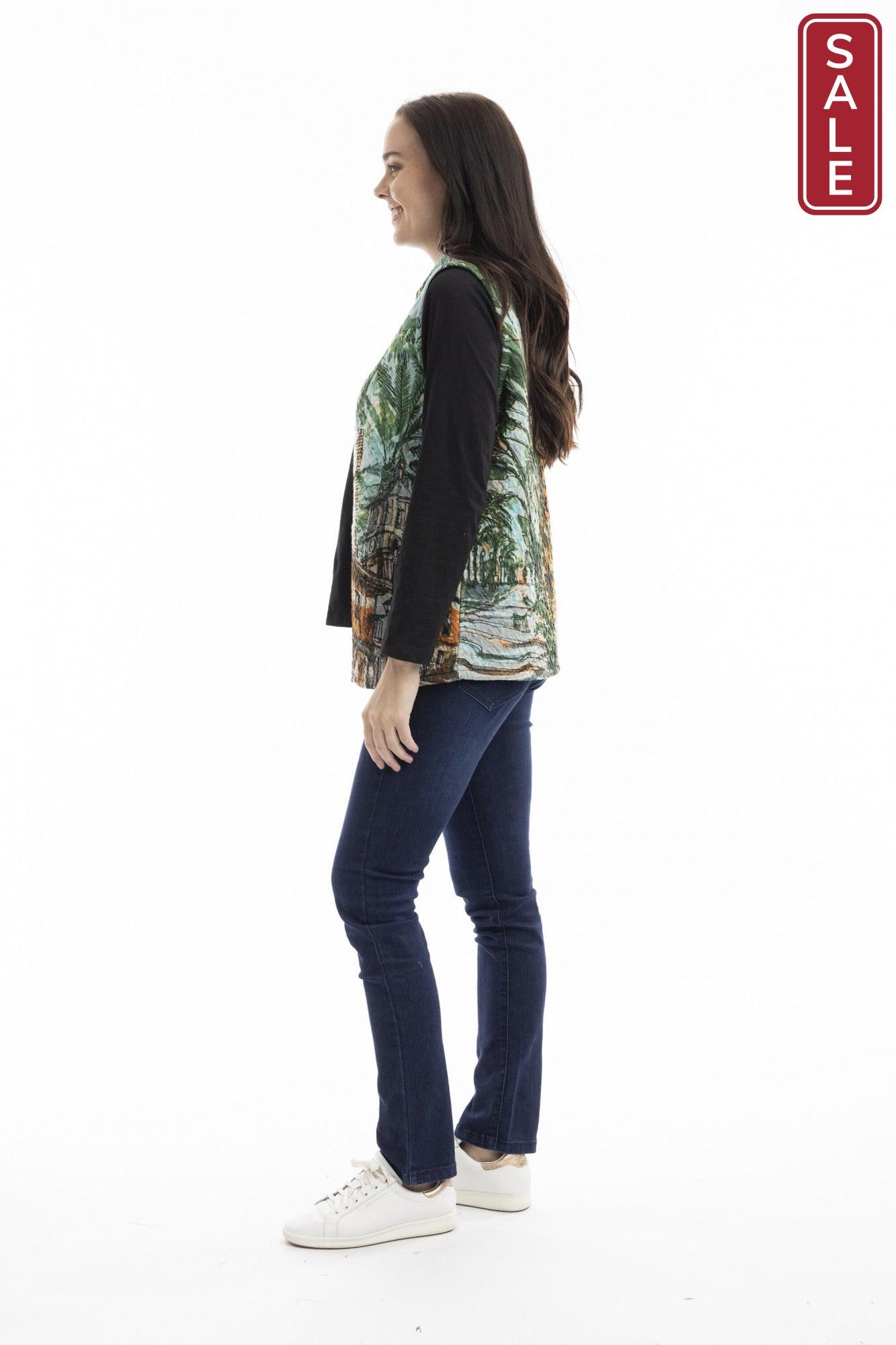 Alicante Reversible Zip vest