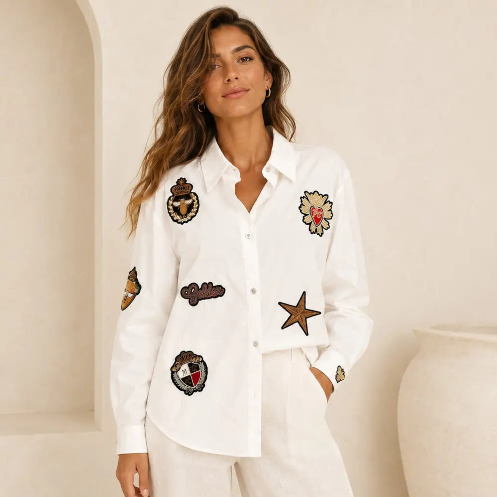 Julia Crowned Bee shirt