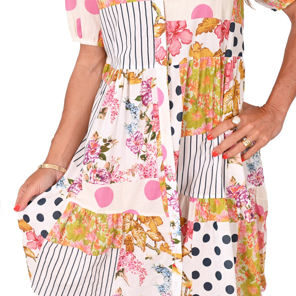 Eden Restored "Ellie" Shirt Dress