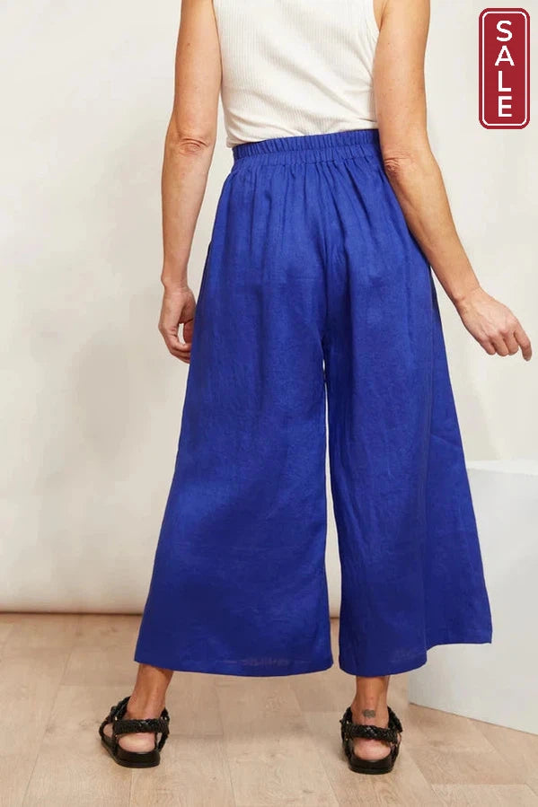 Halcyon Crop Pant Cobalt