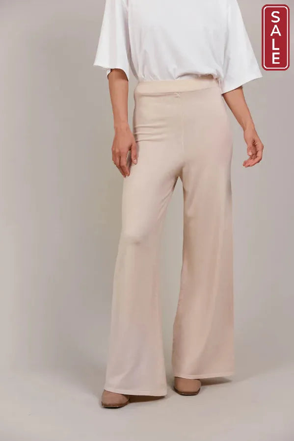 Palmer Knit Pant Ecru
