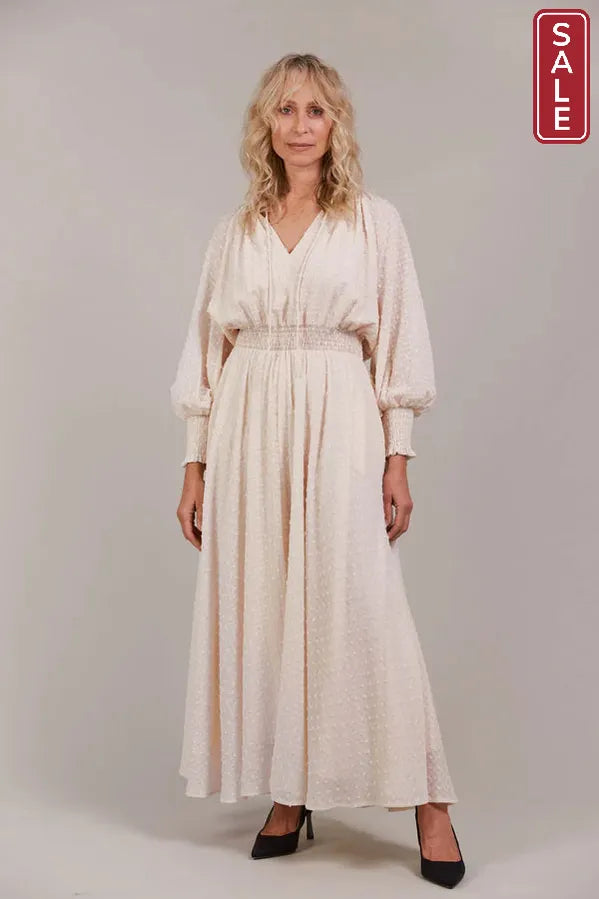 Ayana Maxi Dress -Ecru