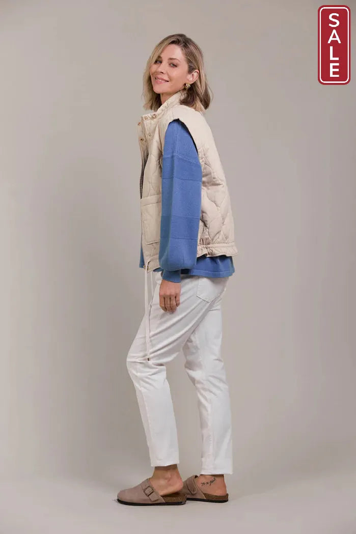 Pepi Vest - Ecru