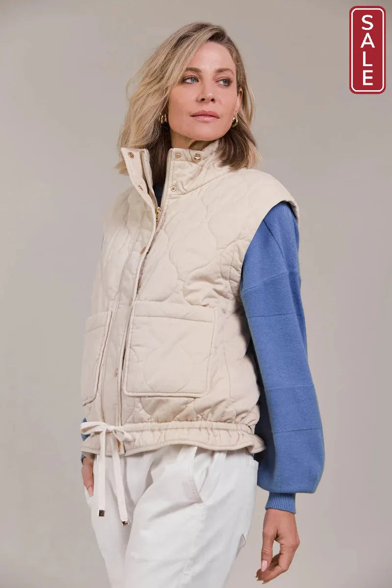 Pepi Vest - Ecru