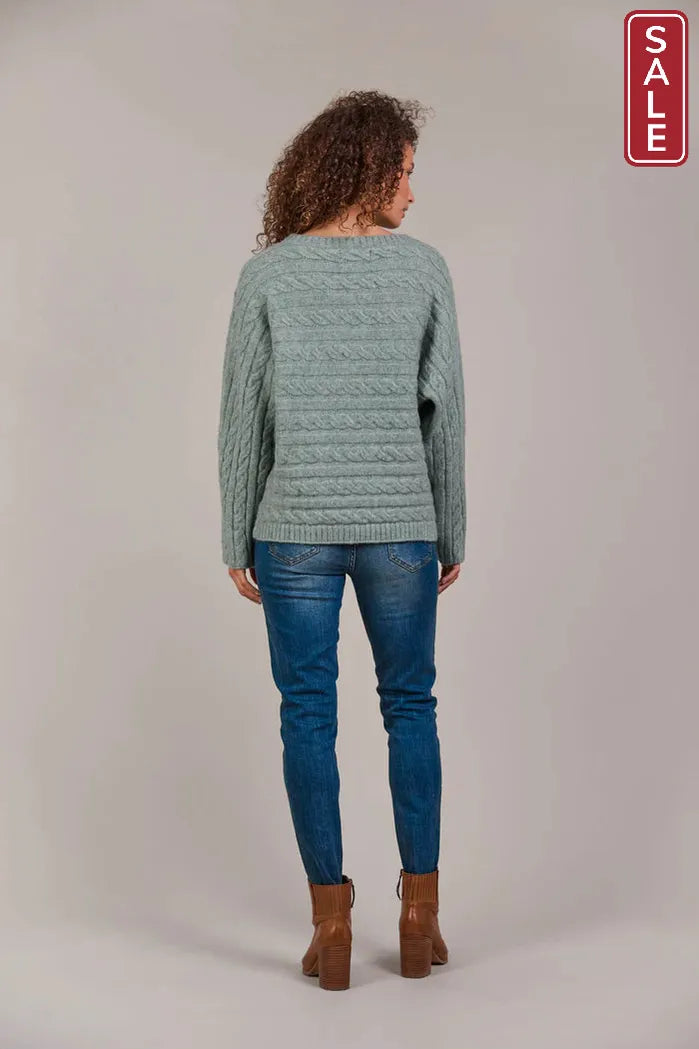 Merano Cable Knit Jasper