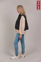 Argo Crop Vest  Black