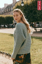 Merano Cable Knit Jasper