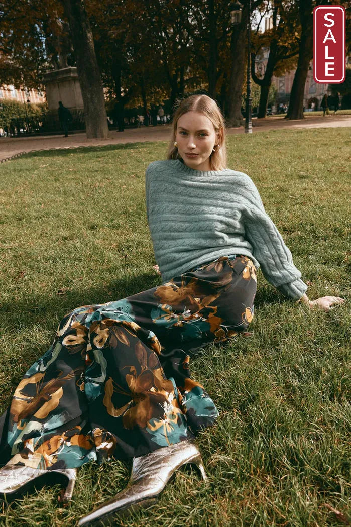 Merano Cable Knit Jasper