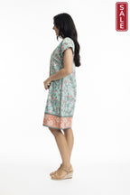 Ishigaki Reversible Short Sleeve Dress