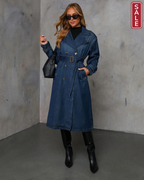 Denim Trenchcoat