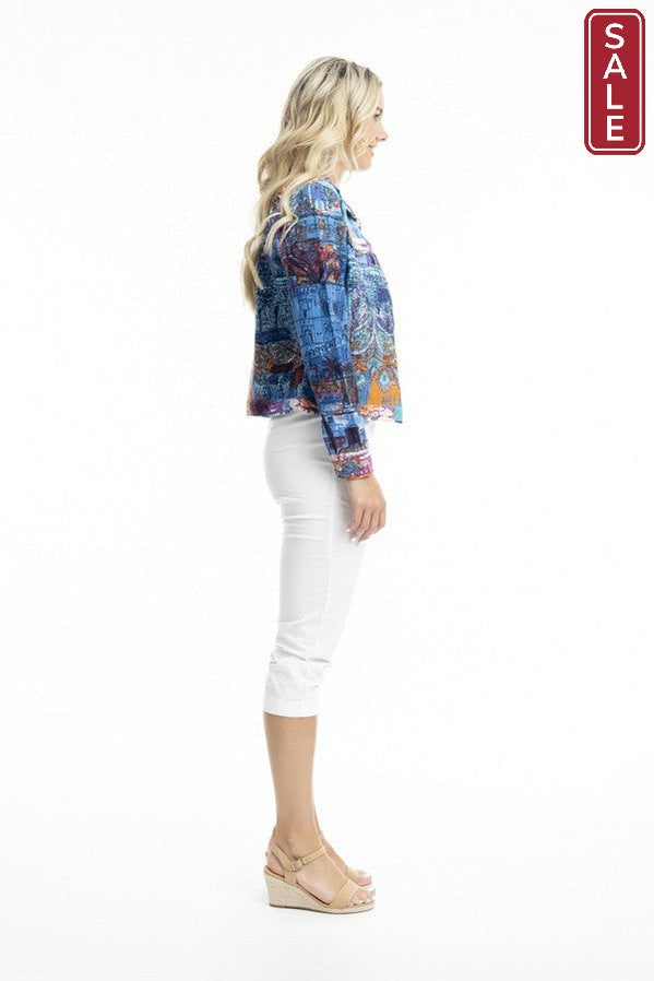 Ponte jacket Jasalmer Blue