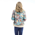 Gordes Fringe Jacket Blue