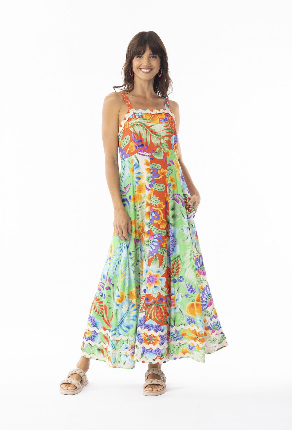 Sofia Maxi Strappy Dress