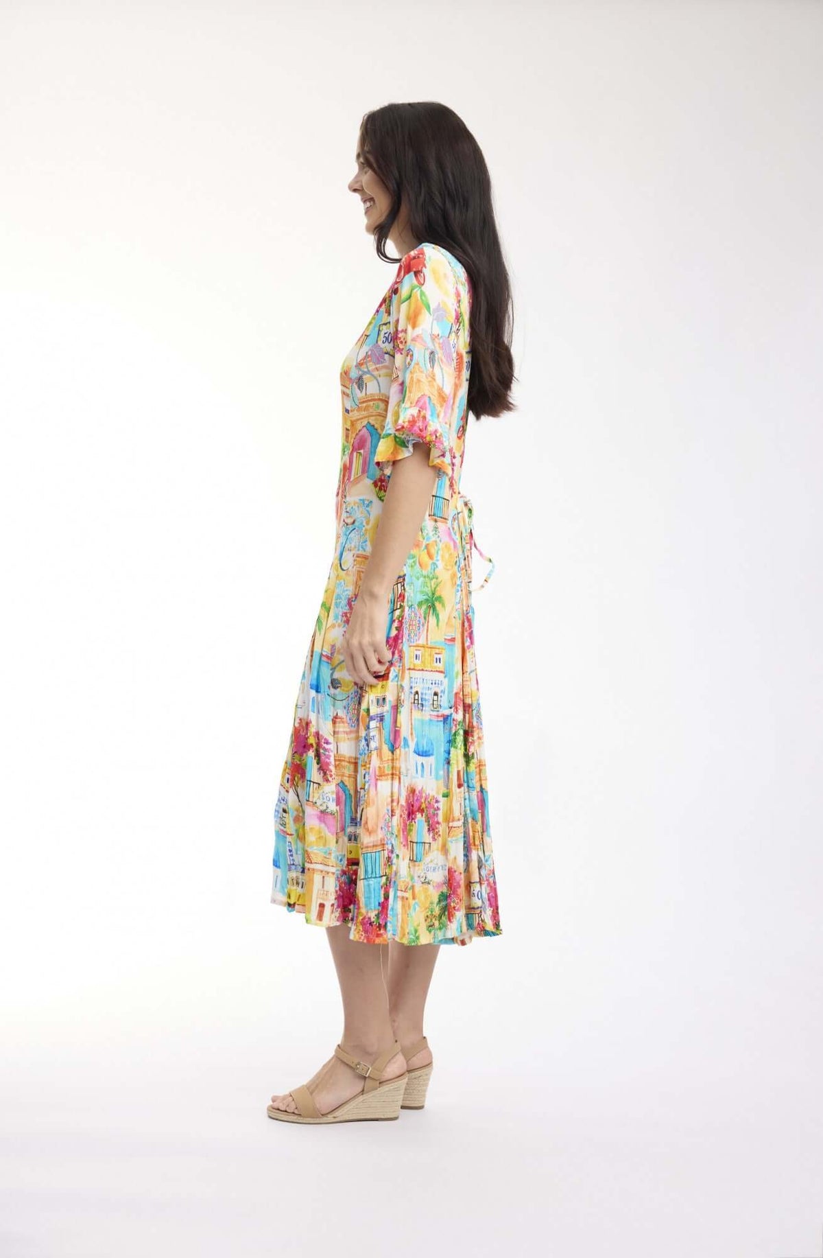 50 Years Travel Dress Godet