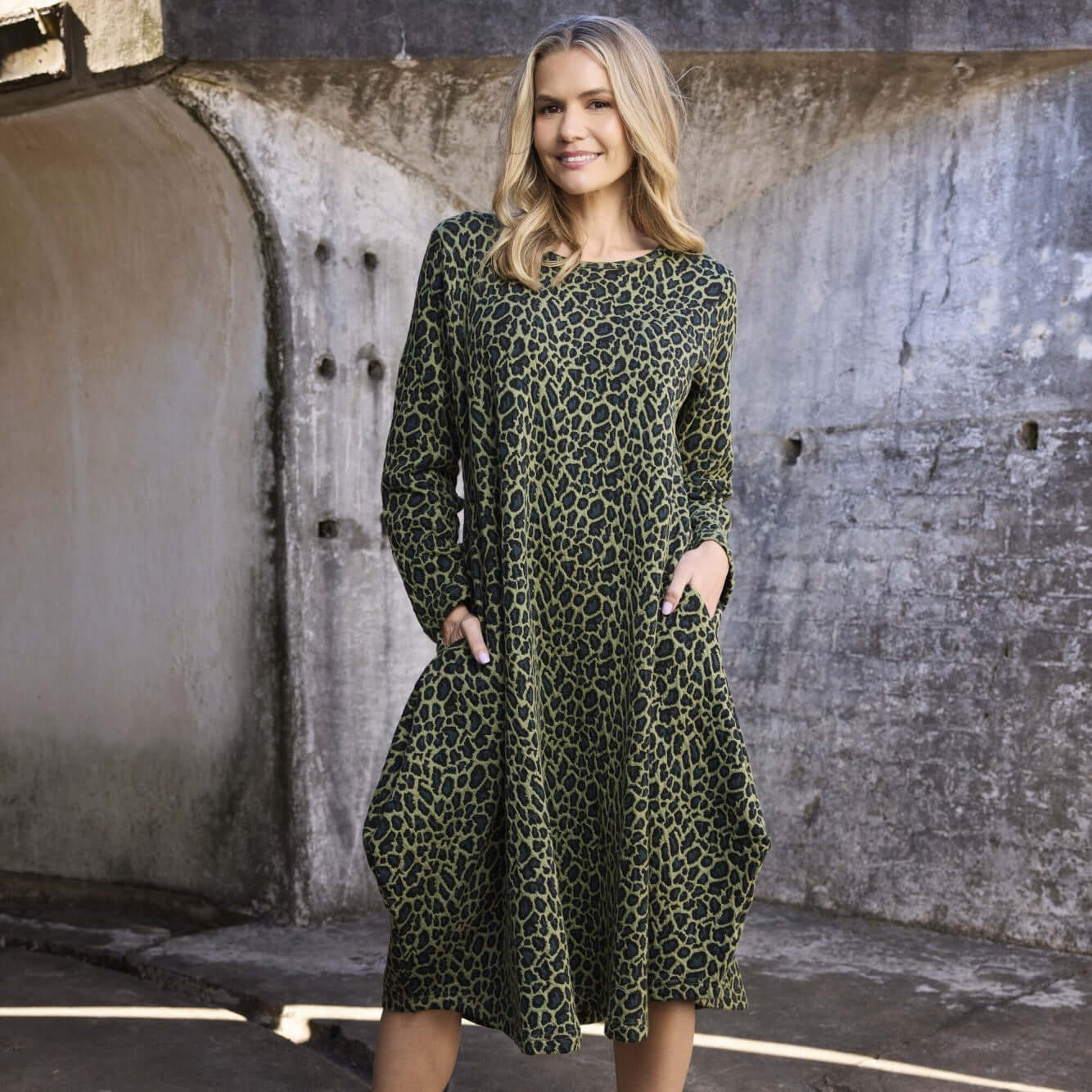 Keqioa Bubble Dress Orientique