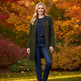 Orientique Mid Length Military Coat Orientique
