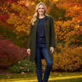 Orientique Mid Length Military Coat Orientique