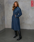 Denim Trenchcoat