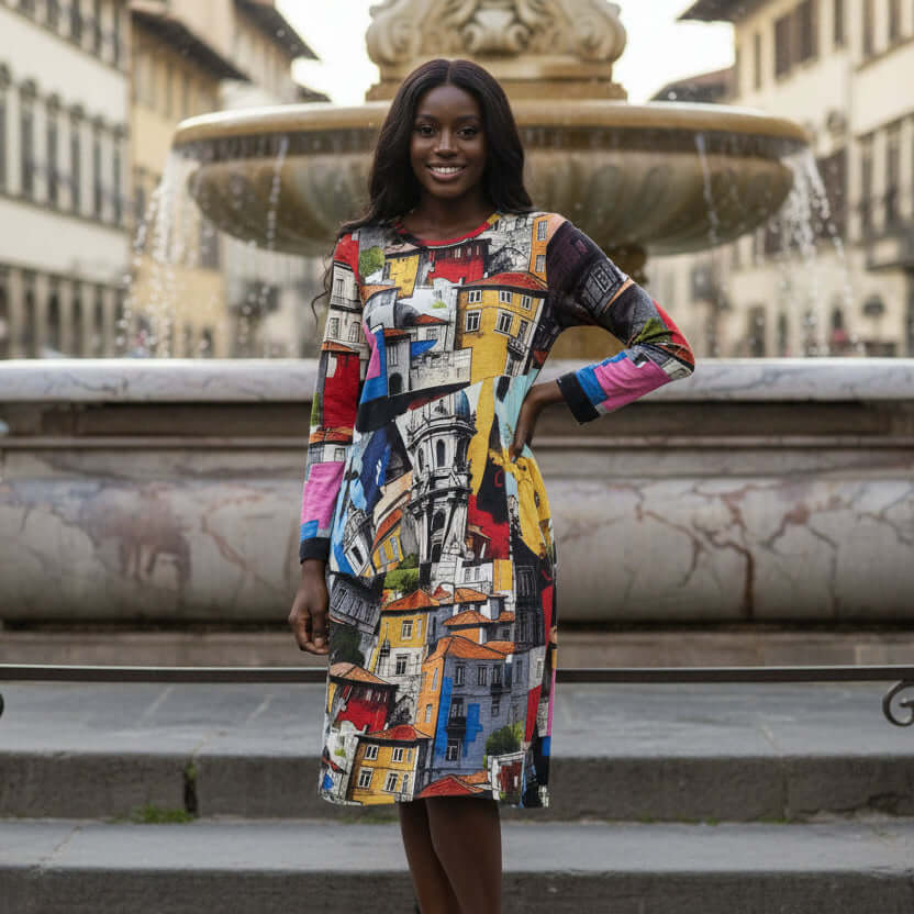 Orientique Porto Bubble Dress Orientique