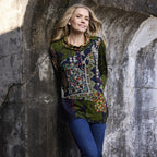 Kumbhalgarh Patch Cowl Top Orientique