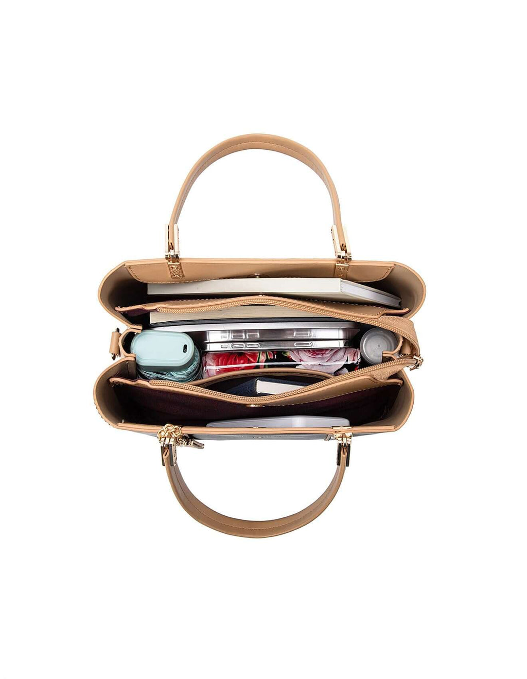 Ellen Vegan Compartment Bag SERENADE LEATHER