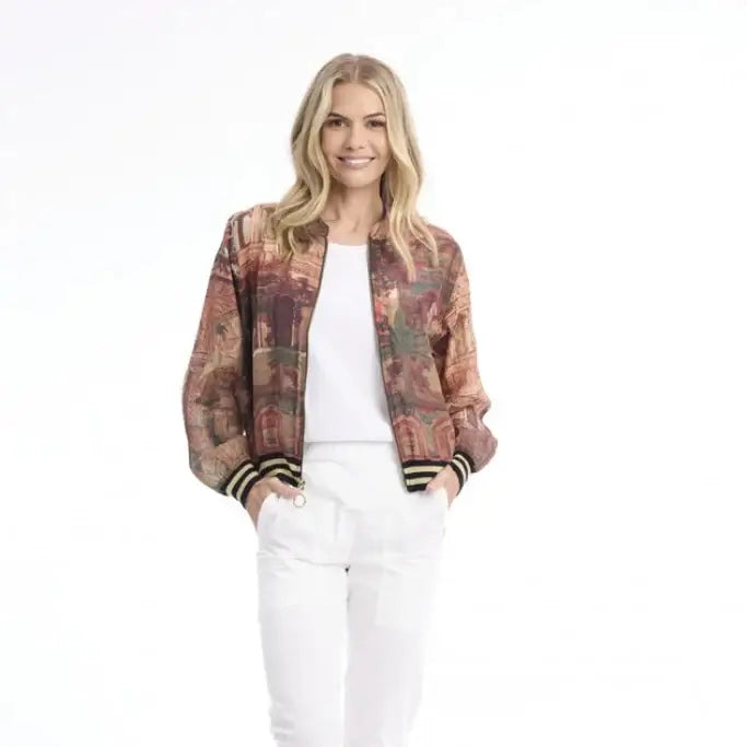 Indian Vibes Zip Jacket Orientique