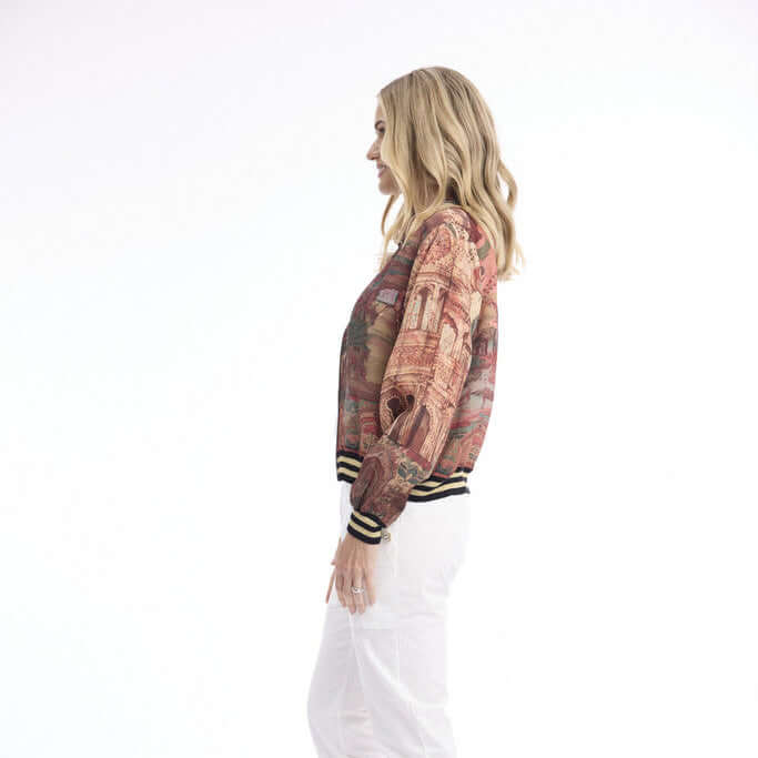 Indian Vibes Zip Jacket Orientique